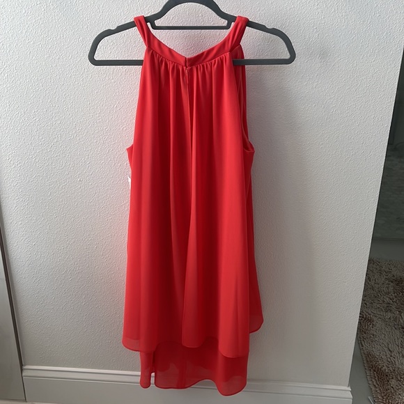 Jessica Howard Coral Sleeveless Cocktail Dress 10 - Picture 4 of 5